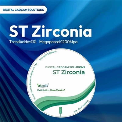 ST daudzslāņu cirkonija oksīds (īpaši caurspīdīgs)